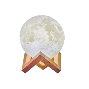 Luminária de lua da casa nova