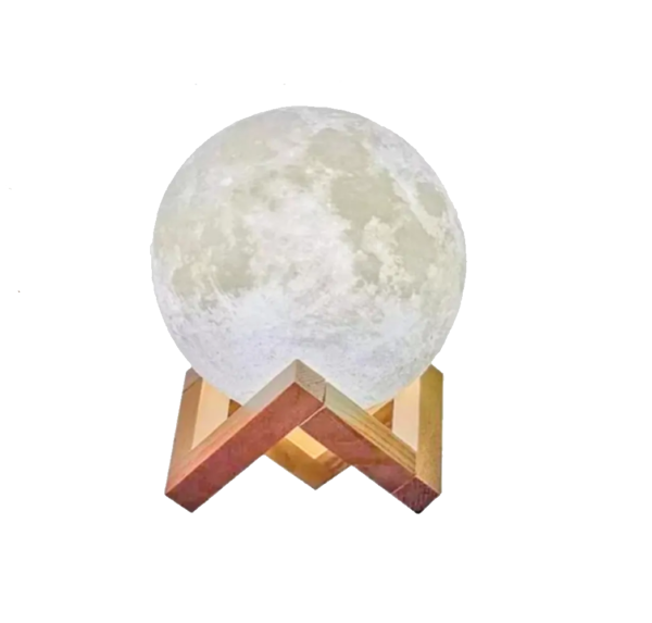 Luminária de lua da casa nova